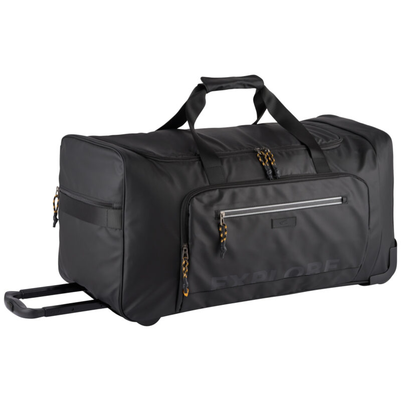 401-102-60, Σακ Βουαγιαζ Camel Active Explοre, Αδιαβροχο Me Ροδες, Μαυρο